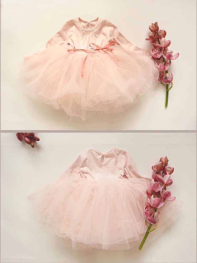 Детские платья для девочек Новинка 2020 года Весенне-осенние модели Корейские