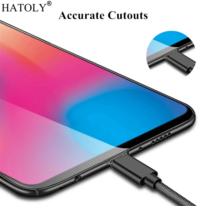 For Smooth Case Samsung Galaxy M20 Slim Ultra-thin PC Bumper Back Cover Phone |