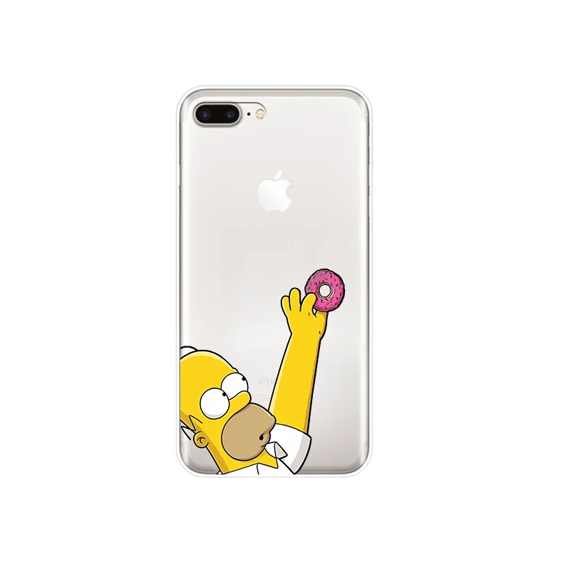 Чехол для телефона Homer J. Simpson силиконовый чехол из ТПУ iPhone11 5 5S SE 6 6s 7 8 PLUS XR XS MAX
