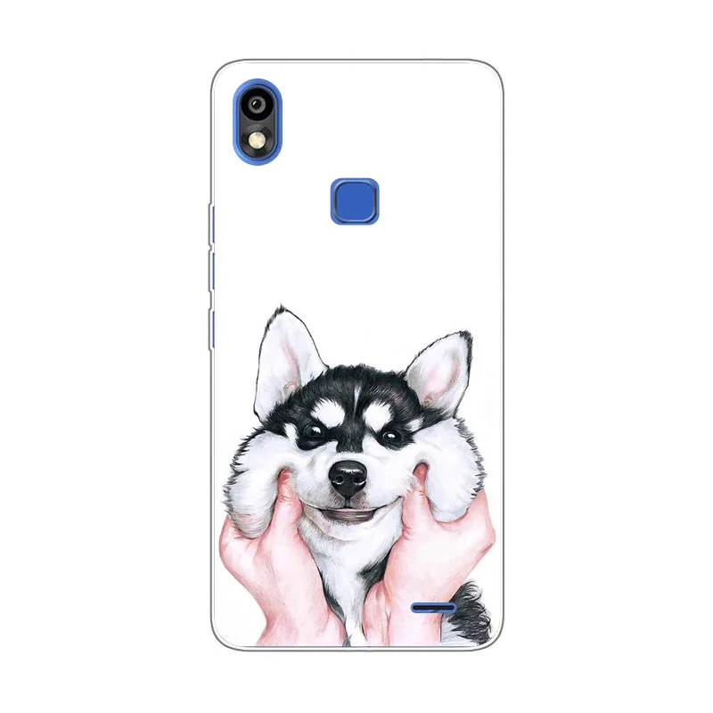 Infinix Smart 2 HD X609 Case Silicon panda cartoon Painting Soft TPU Back Cover for protect Phone cases |