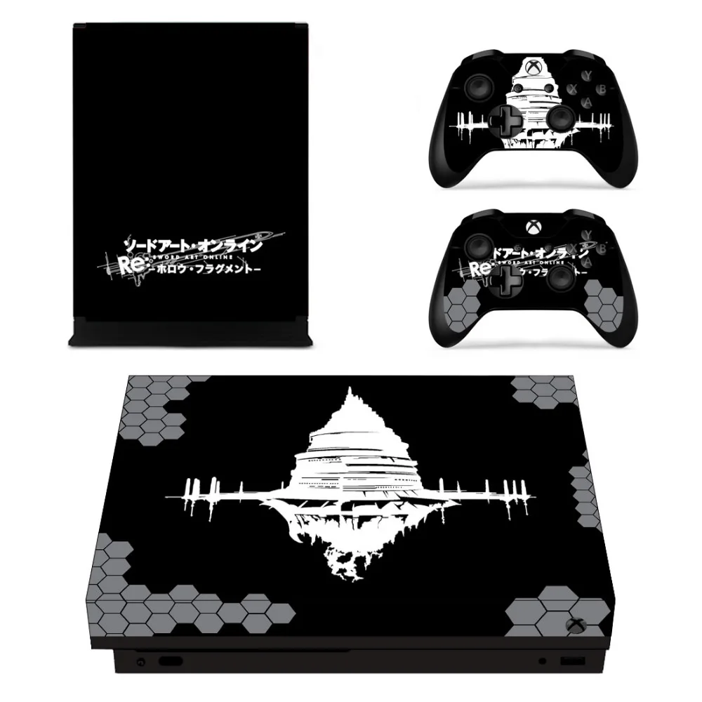 Обувь для вечеринки в Стиле косплей Sword Art Online (SAO) кожи Стикеры наклейка Xbox One X Slim