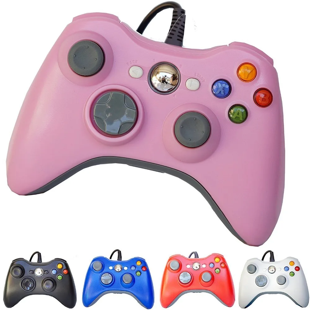 USB проводной геймпад игровой контроллер для microsoft Xbox тонкий 360 PC Gamer Android Smart ТВ