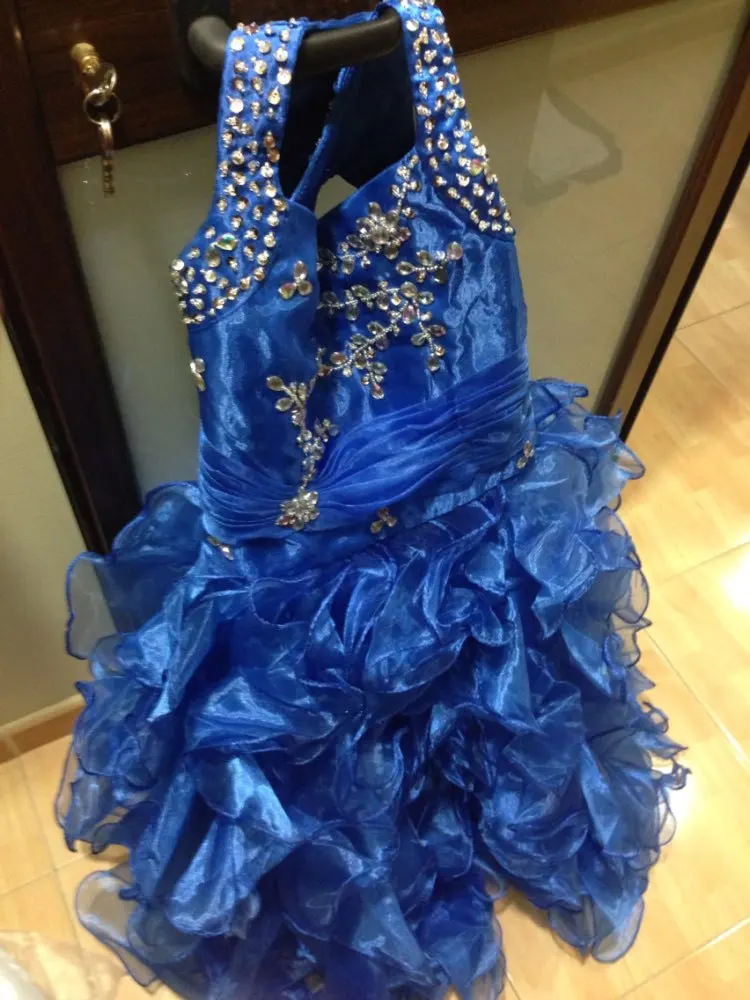 2015 бальное платье синий белый розовые свадебные платья симпатичные холтер лето