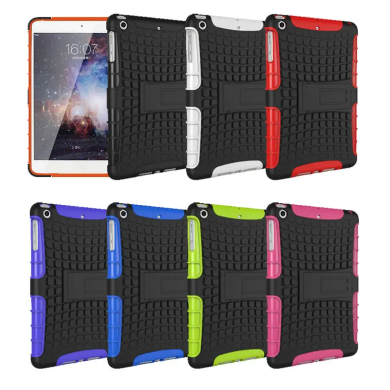 Роскошь для Apple Ipad Mini 1 2 3 пластиковый корпус Мягкие TPU Гибридный Роскошные Coque с