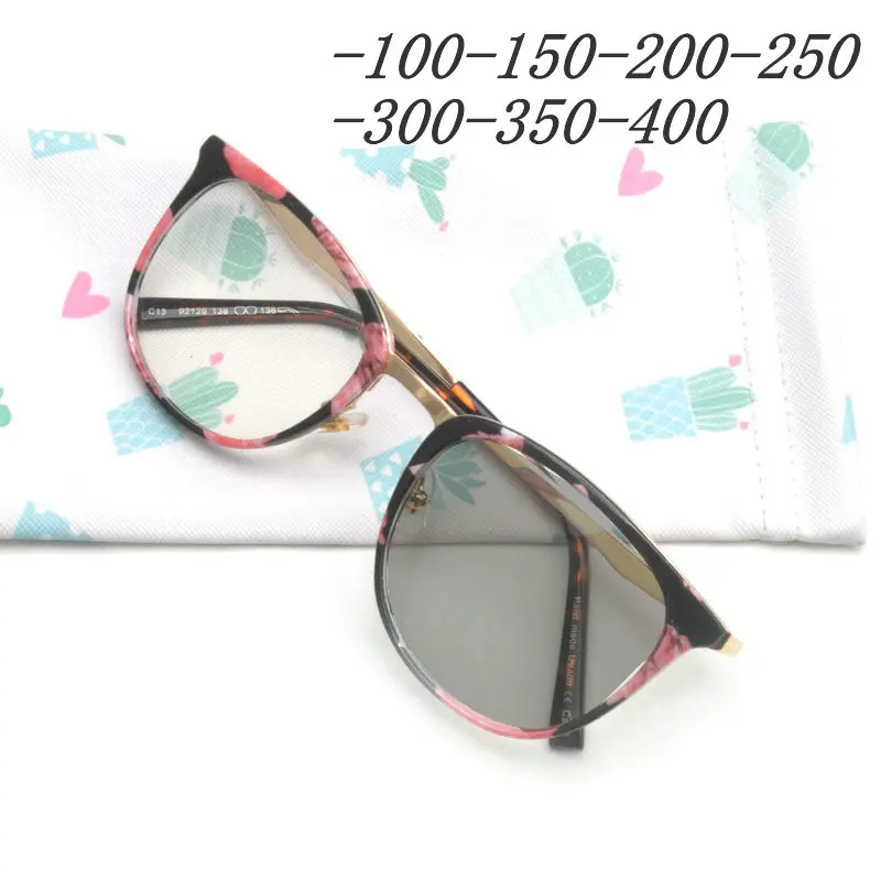 Для мужчин Солнцезащитные фотохромные готовой женщин оправа для очков от