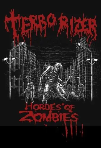 Терроризатор 'орды зомби' Футболка (Napalm Carcass Grindcore) Новая мода мужские топы