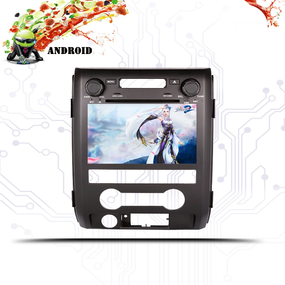 8 ядер Android 9 0 автомобильный DVD плеер GPS навигация Мультимедиа Стерео для Ford F150 F 150