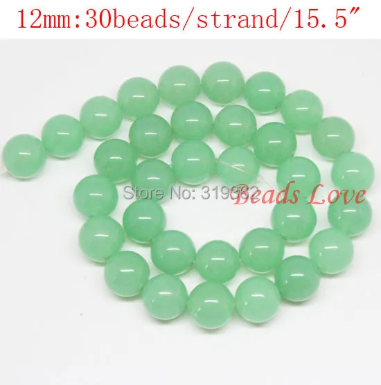 4 6 8 10 12 мм Ligh green Jada круглый незакрепленный камень Бусины AAA + 15 5 &quot/нитка бус