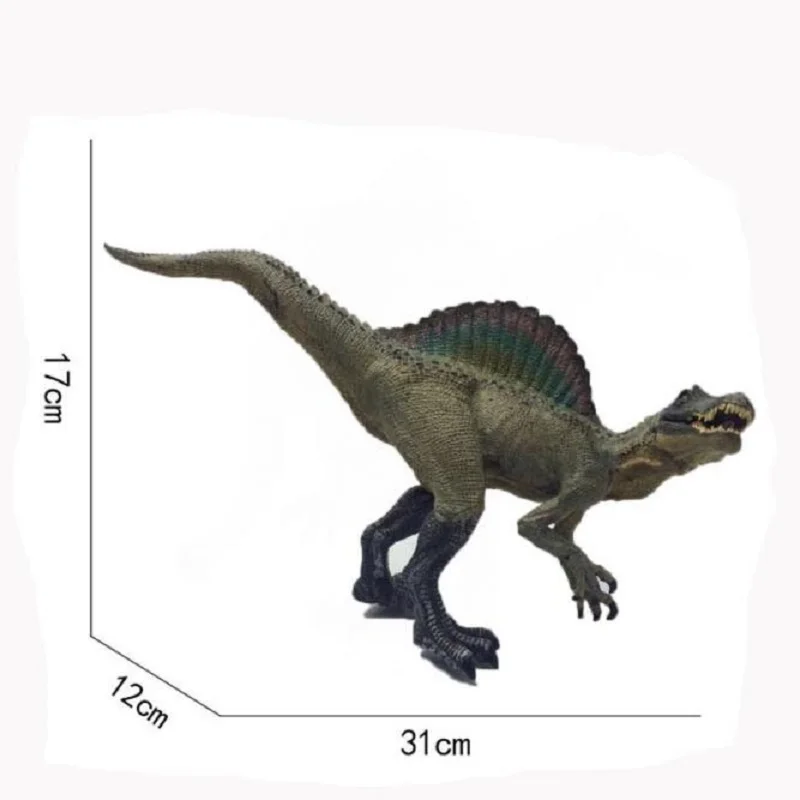 Парк Юрского периода Spinosaurus динозавр фигурка игрушка высокого моделирования
