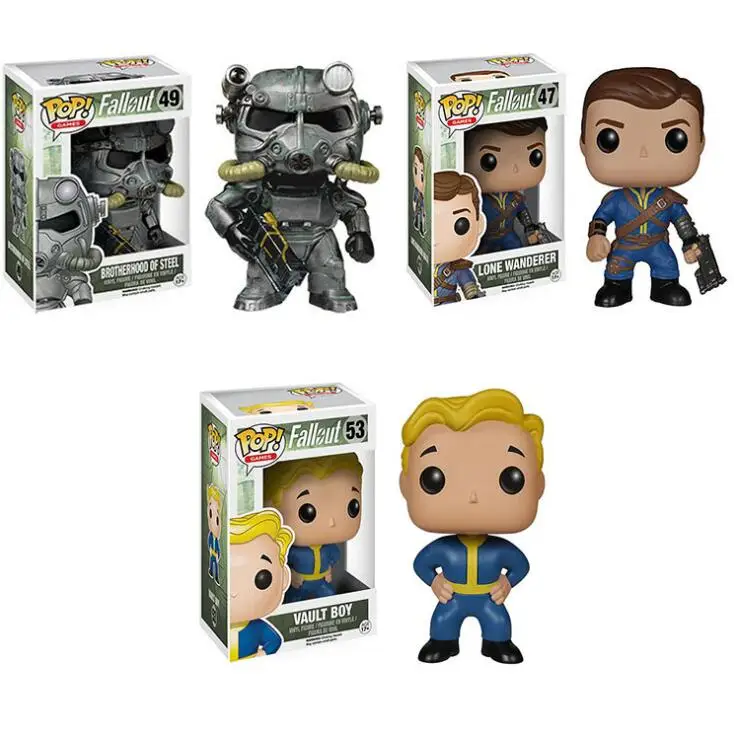 Funko Pop аниме Fallout 4 Коллекционная модель игрушки ПВХ экшн фигурка из фильма для