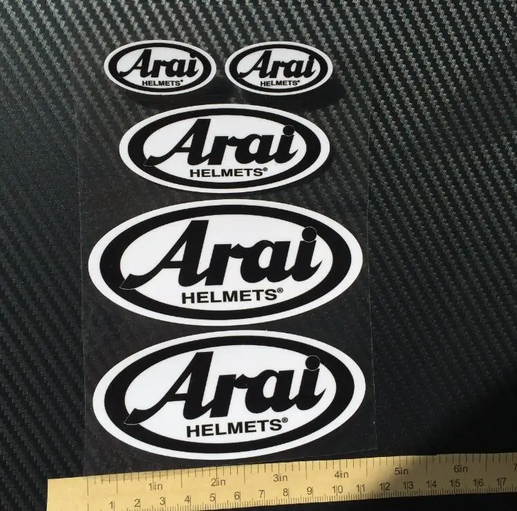 5 шт. оригинал 1:1 ARAI heltmet наклейки Arai ADESIVO MOTO GP тюнинг моторы гоночная упаковка Ария