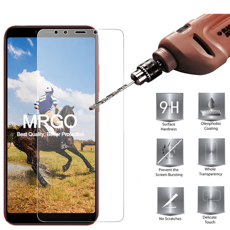 Закаленное стекло для Xiaomi Mi A2 Lite, защита экрана 2.5D 9 H, Защитное стекло для телефона, Защитное стекло для Xiaomi Mi A2 Lite