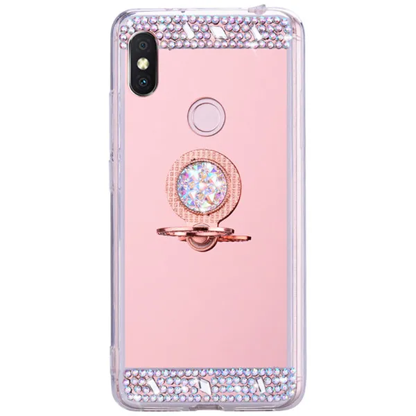 Зеркальный чехол для Huawei Honor 9X pro 8S 8X 8C 8A 10 Lite 7A 7C Pro Чехол на Y9 2019 Y8 Y7 Y6 Y5 Y3 2018 Мягкий