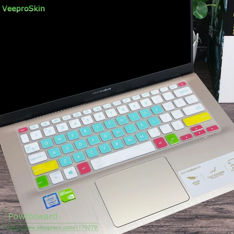 Для ASUS VivoBook 14 X420UA X420 X420CA X420C X412FA x412UA 14 дюймов Силиконовая защита для клавиатуры ноутбука кожного покрова