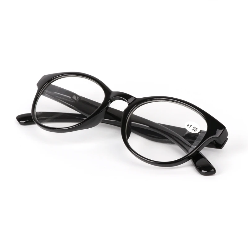 Унисекс весна шарнир круглые очки для чтения при дальнозоркости eglasses+ 1,0-4,0