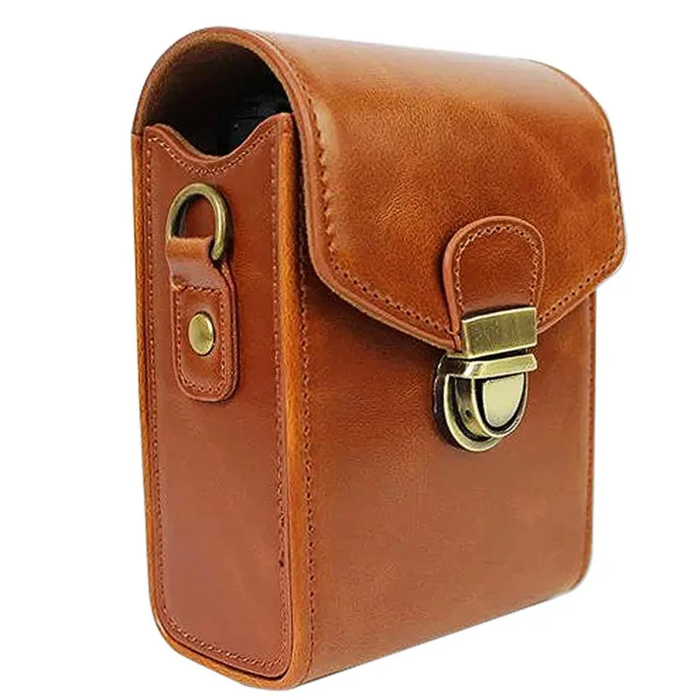 Чехол для камеры из искусственной кожи с ремешком Sony RX100 VII M7 RX100VI M6 RX100VA M5A RX100V RX100IV