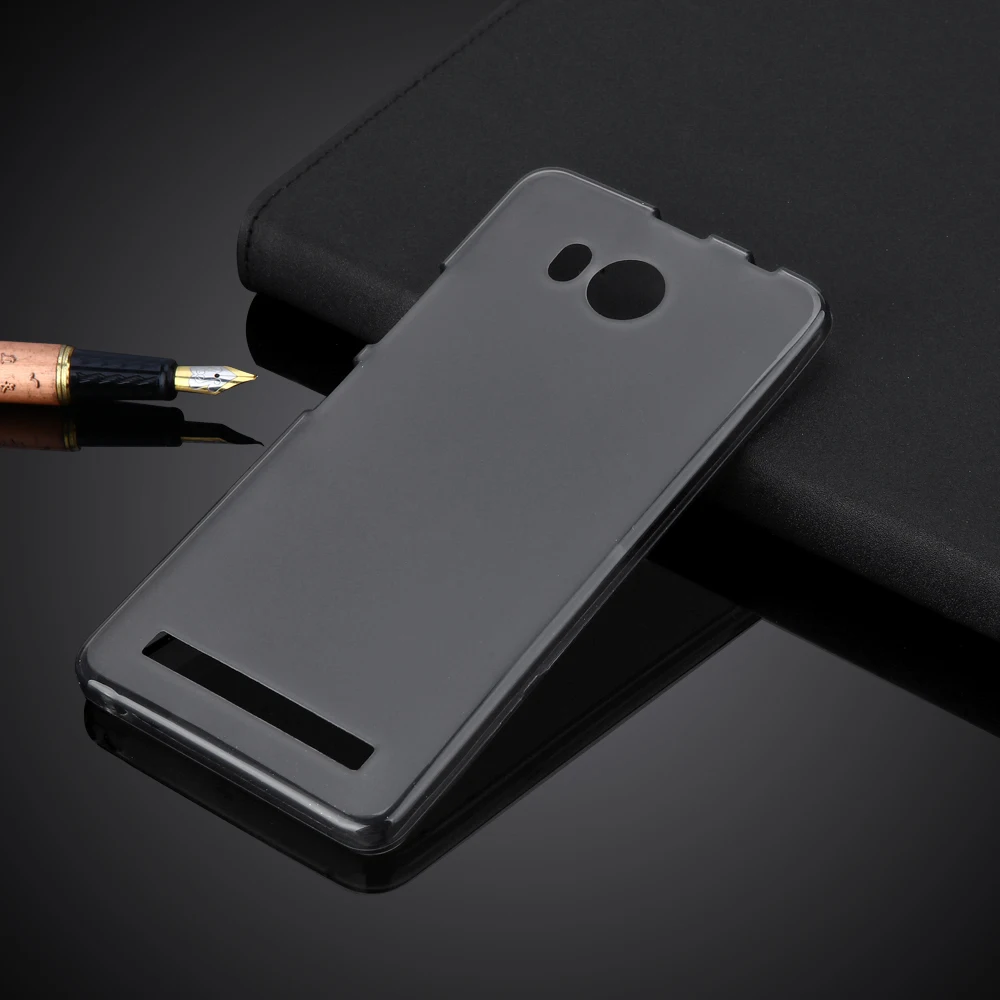 2 шт. для Lenovo A8 A806 A808 A808T/A916 /A1010 a20 /A5600 A5860 ТПУ прозрачный мягкий силиконовый скраб