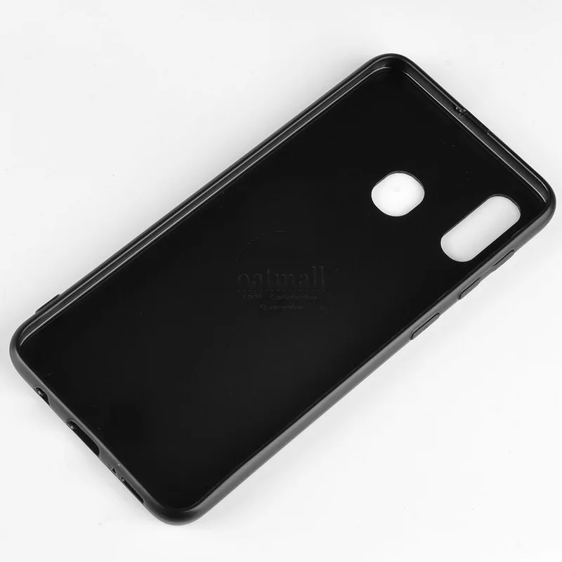 Модный силиконовый мягкий край ТПУ внутри для Samsung A10 A20 A30 A40 A50 A60 A70 A90 чехол милый PU