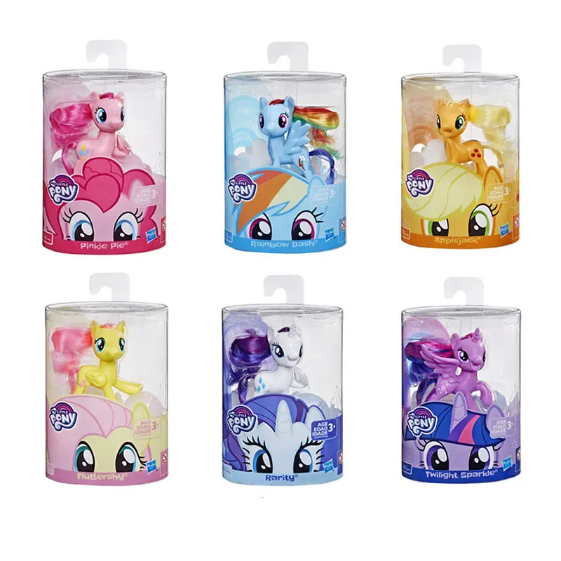 My Little Pony модная игрушка, Сумеречная искорка, Флаттершай, платье, кукла, фигурка, куклы, детская принцесса, подарок, игрушка - Цвет: 6 pieces
