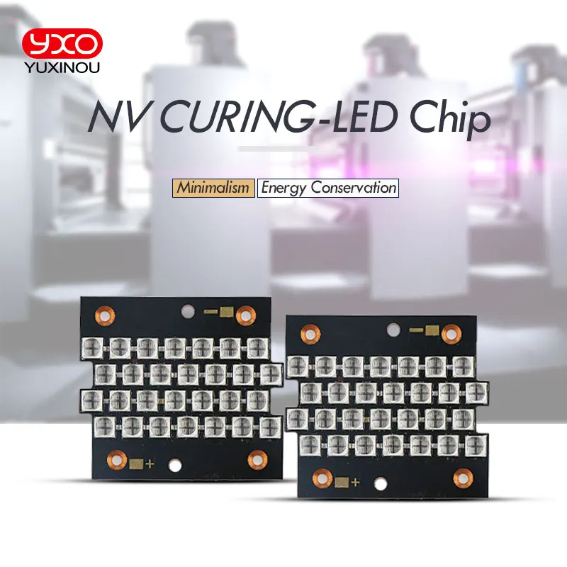 1 шт 250W 500W 1000W 200W UV 395nm 405nm высокое Мощность фиолетовый светодиодный Медь PCB для uv