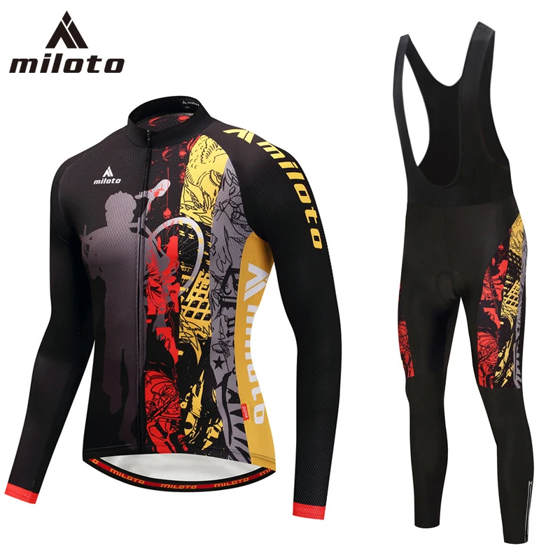 MILOTO на заказ велосипедная майка мужская профессиональная команда MTB для