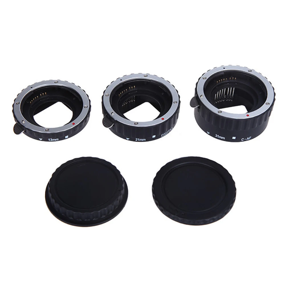 Металлическое Крепление с автофокусом AF макро Удлинительное Кольцо для