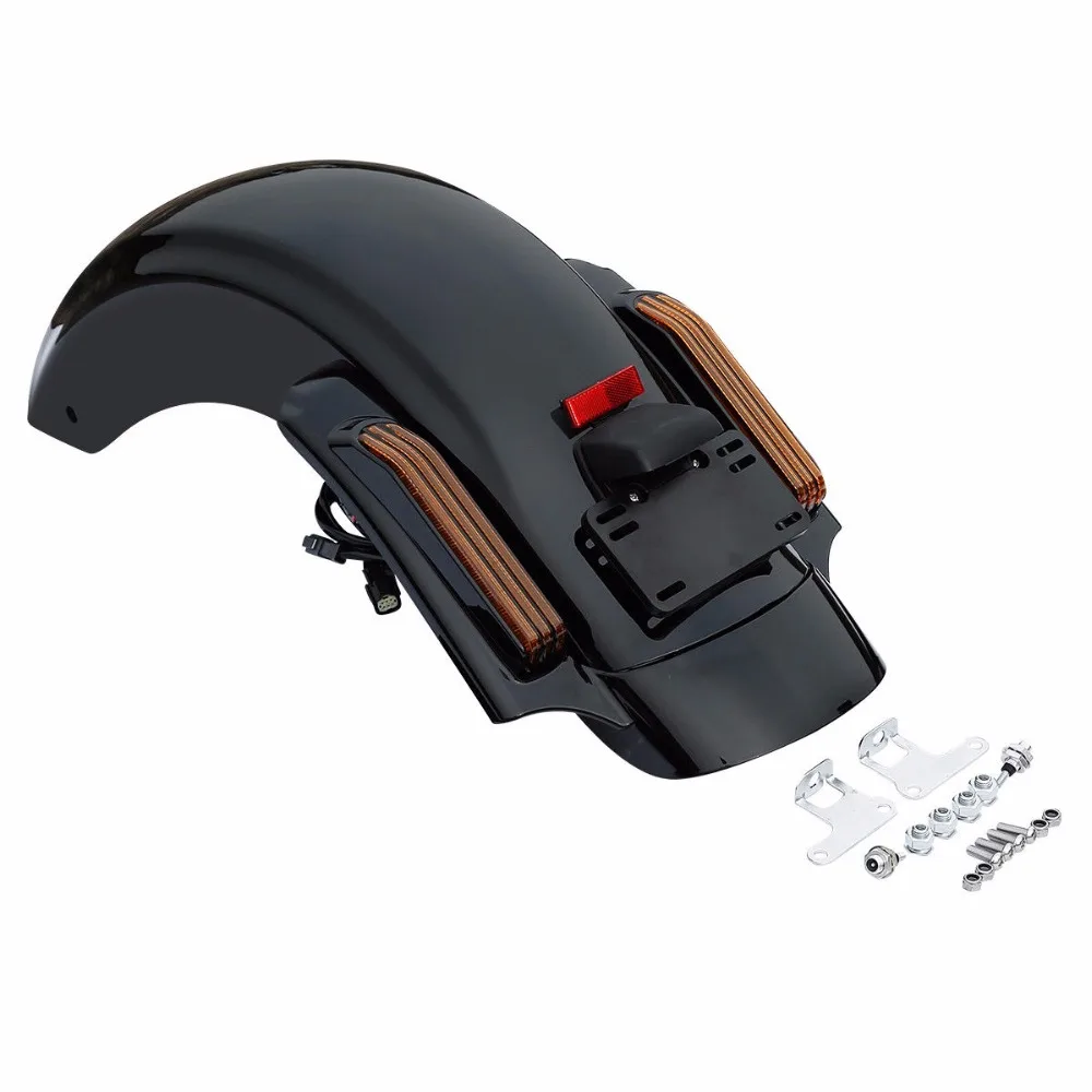 Мотоцикл светодиодный CVO СТИЛЬ заднее крыло системы для Harley Touring Electra Street Glide Road King FLHR FLHX ультра Классический