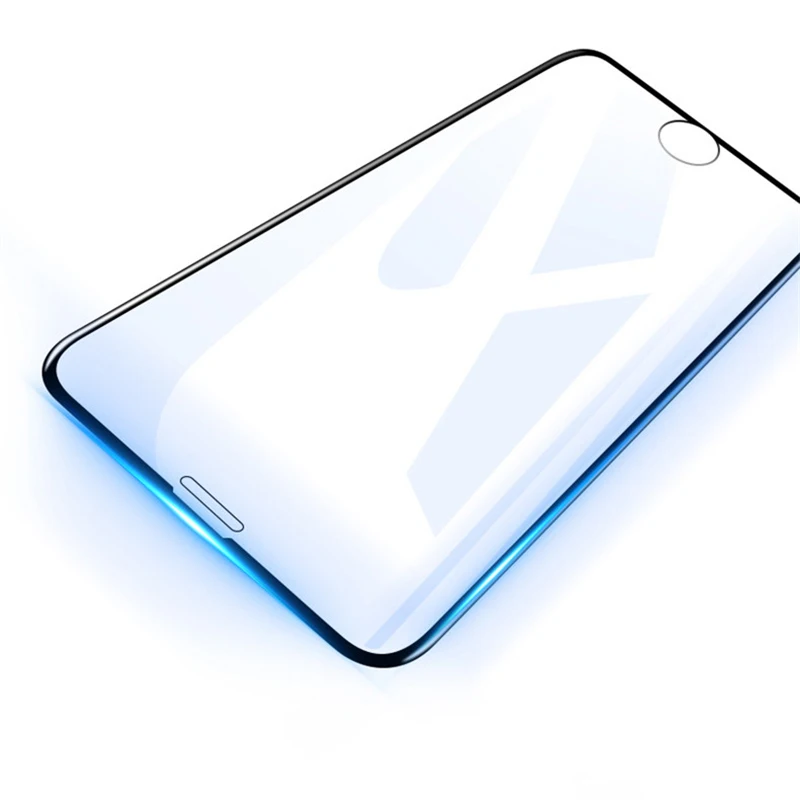 Закаленное стекло для iphone 6 S 7 8 10 X Защитное экрана Plus с чистящими