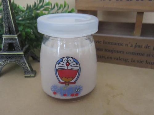 Doraemon мечта 100 мл 150 200 бутылки стекло пудинг йогурта diy |