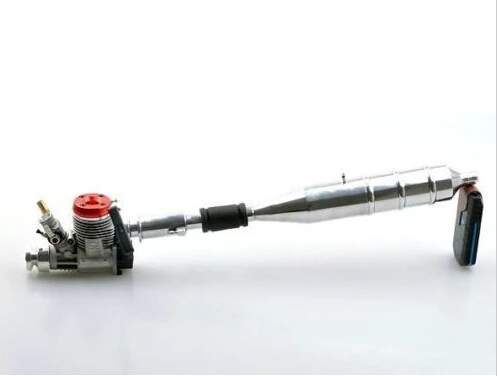 RC Nitro лодка с водяным охлаждением GO28 двигатель морской 5.0cc настройкой выхлопной