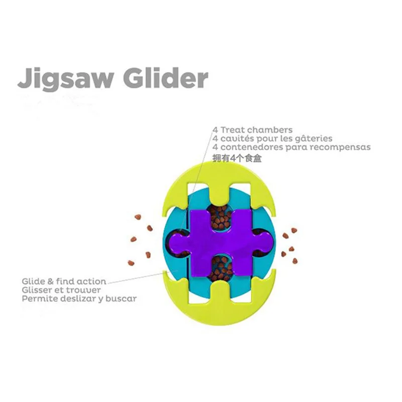 Pet Jigsaw планер игры щенок кошка головоломки интерактивные еда утечки IQ Обучение