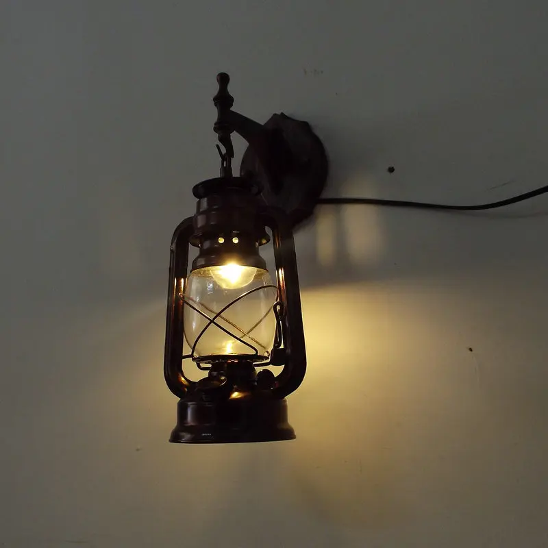 Промышленный декор светодиодные Настенные светильники для спальни настенный