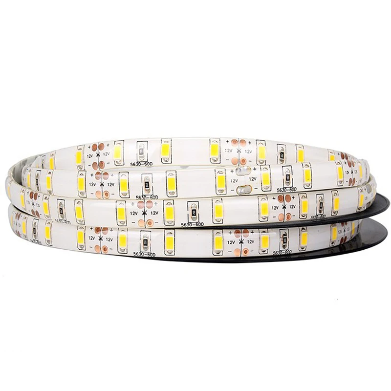5 м 12 В Гибкая 300 Светодиодная лента 5630 SMD светильник ный теплый белый свет для