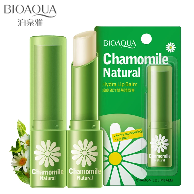 Bioaoua чистый натуральный растительный Гладкий бальзам для губ увлажняющий уход за