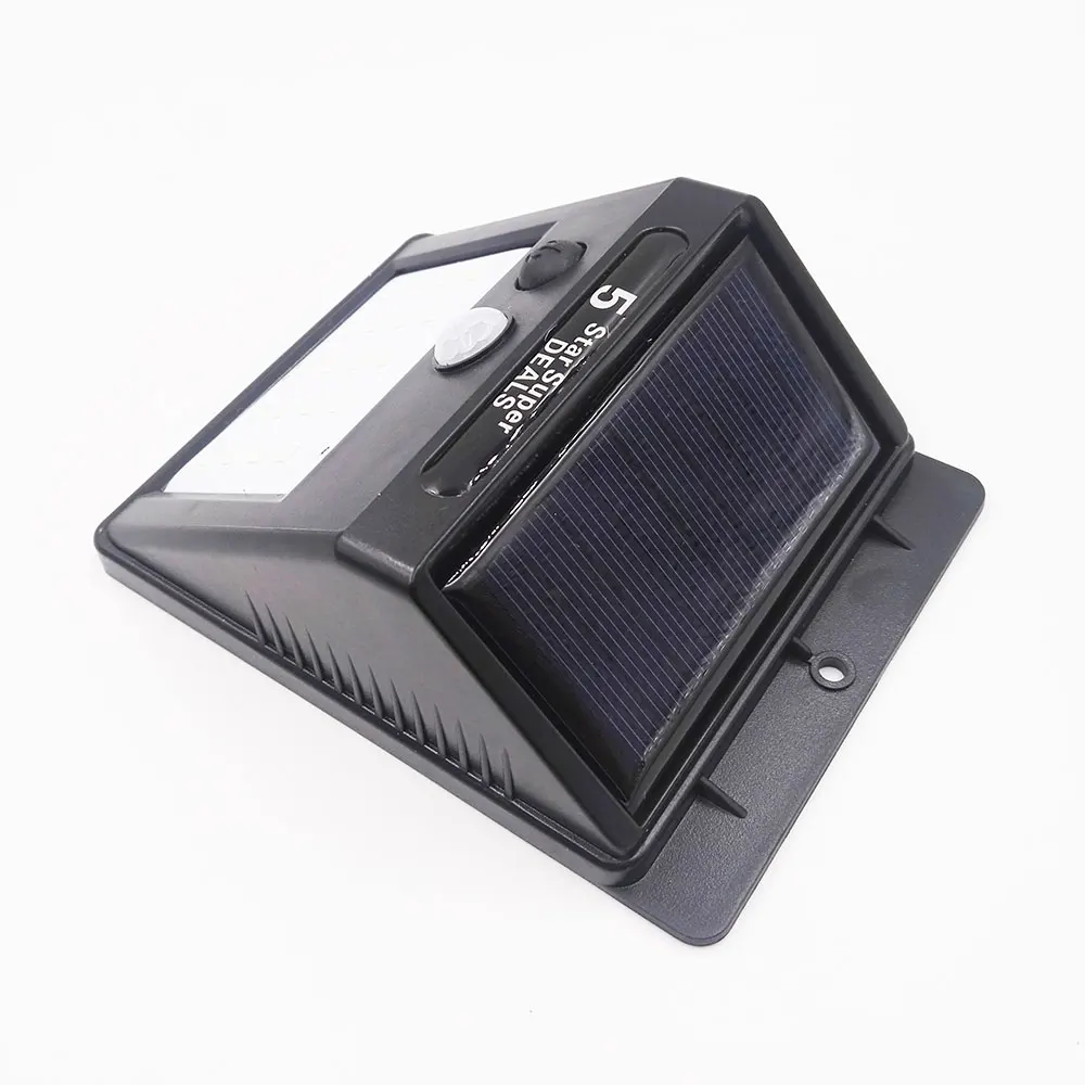 Светодиодный уличный светильник на солнечной батарее энергосберегающая лампа с