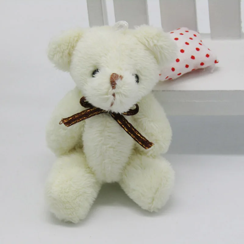 Мини плюшевый мишка 12 шт./лот мягкие игрушки 8 см маленький мягкая игрушка