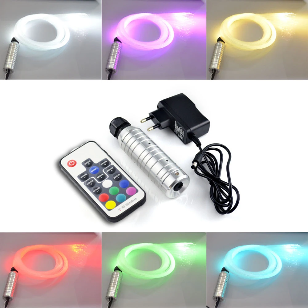 Maykit новый год новогодние товары 6 Вт RGB LED 250 шт. 75 мм конец ПММА горит волоконно