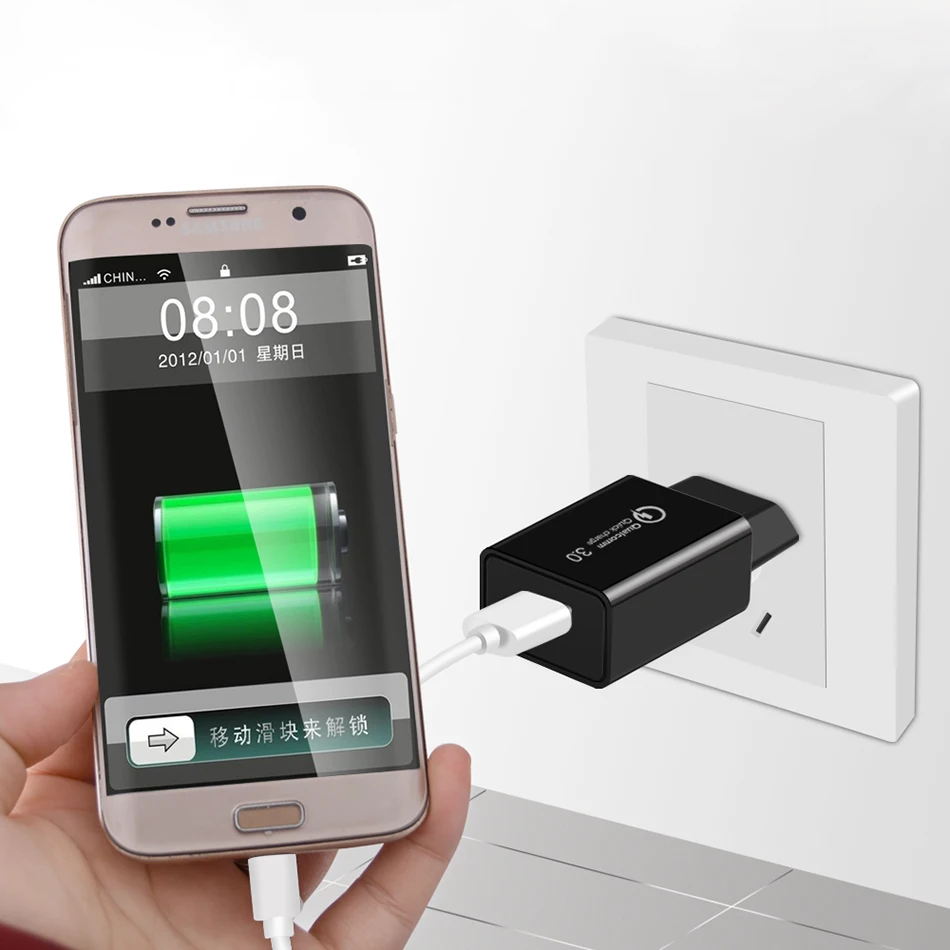18 Вт cargadores de celular carga rapida быстрое зарядное устройство QC 3,0 для Xiaomi Redmi note 7 7 pro Xaomi Redmi 7 K20 Pro Quick Charge 3,0