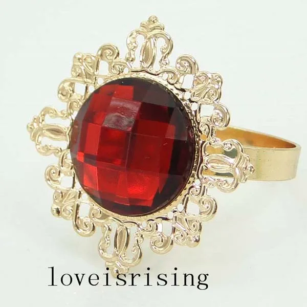 21 цвет 8 шт. бриллиантовое Золотое Φ кольцо свадебный банкет Свадебный обеденный