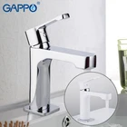 GAPPO смеситель для раковины хромированный белый torneira смеситель для раковины смесители для ванной комнаты смеситель для раковины для ванной комнаты латунный водопроводный кран