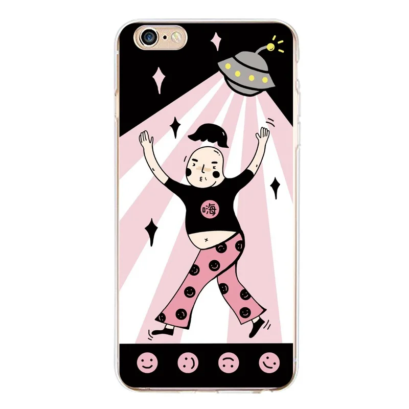 Мягкий прозрачный чехол из ТПУ для iPhone 4/4S 5 5S 6 6plus 7 8 plus бесплатная доставка |