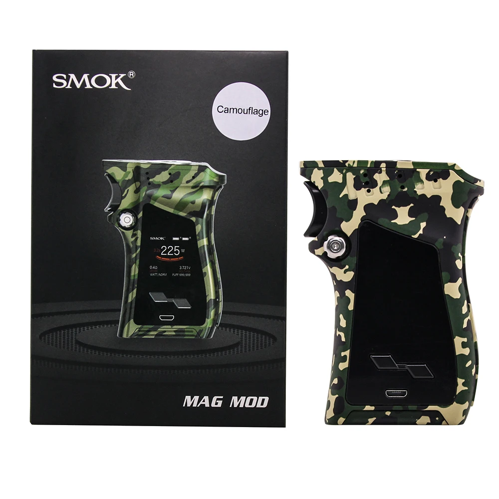 SMOK Mag Box Mod 225 Вт правый вейп электронная сигарета для атомайзера TFV12 PRINCE Tank V12 Prince испаритель катушка