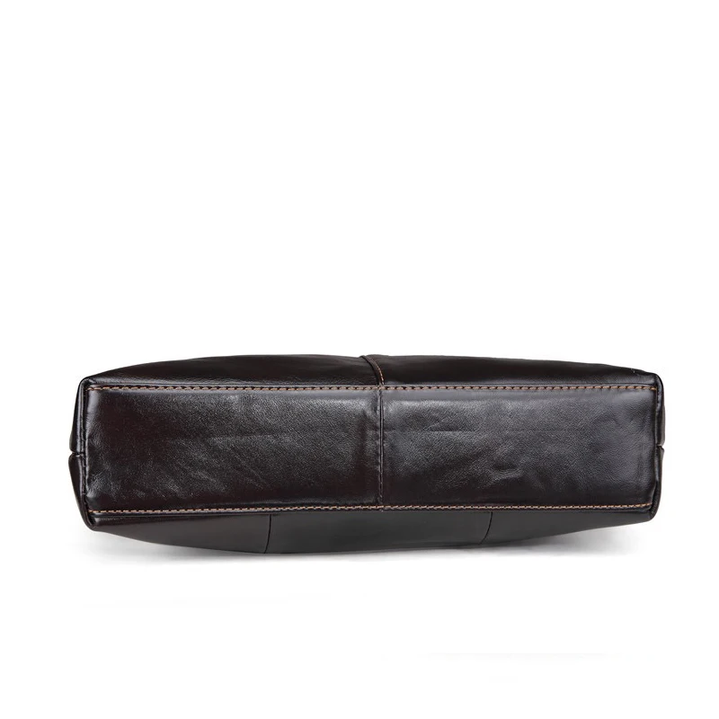 Мужская сумка мессенджер из натуральной кожи на молнии плечо для мужчин кожаная