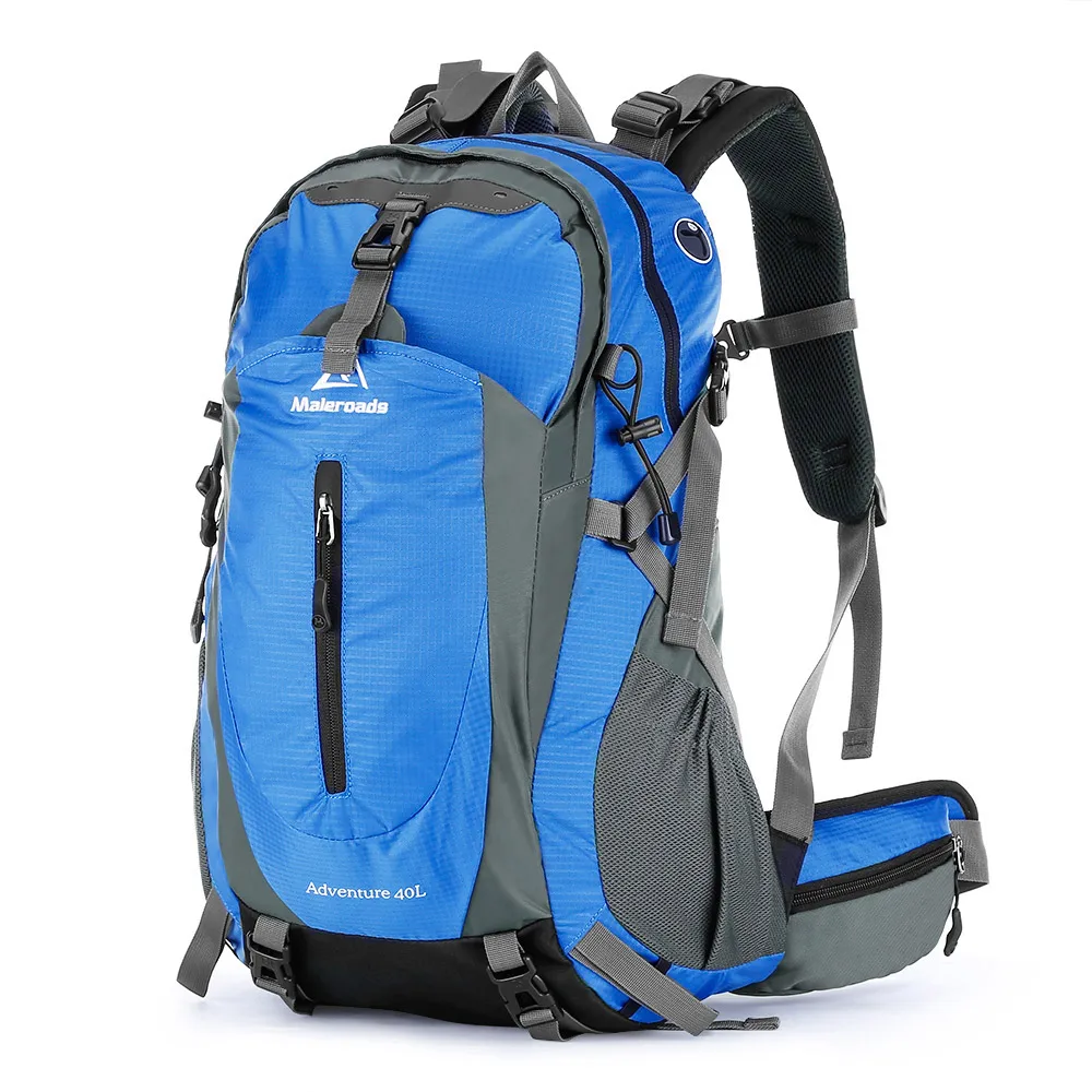 Maleroads 40L нейлоновая Водонепроницаемая уличная сумка рюкзак походный для