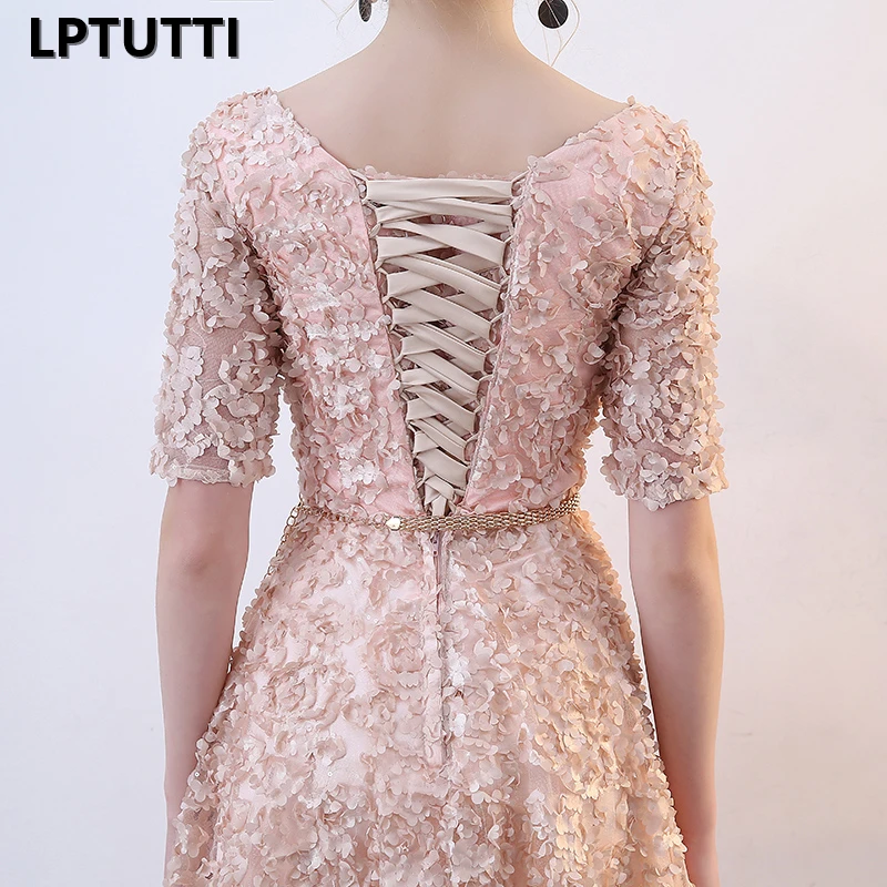 LPTUTTI Appliques V-neck Plus Size New For Women Elegant Date Ceremony Party Prom Gown Formal Gala Luxury Long Evening Dresses | Свадьбы и