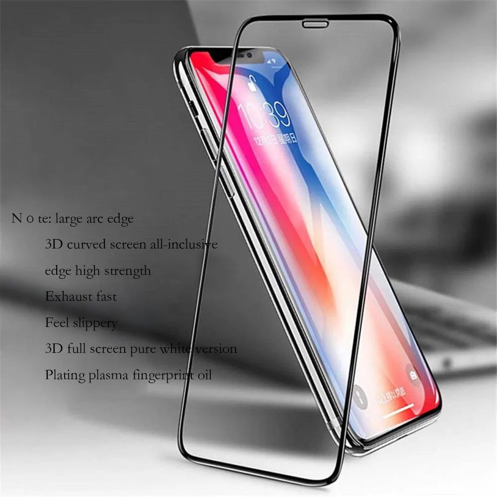 2 шт 3D Защитное стекло для iPhone XSMax XS Max XR защита стекла iPhoneXS iPhoneXSMax Закаленное