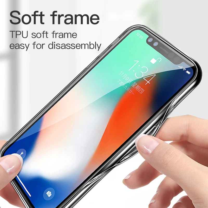 TOTU Air Cushion прозрачный чехол/Чехол/чехол для iPhone X XR Xs Max компактные Ультра Премиум