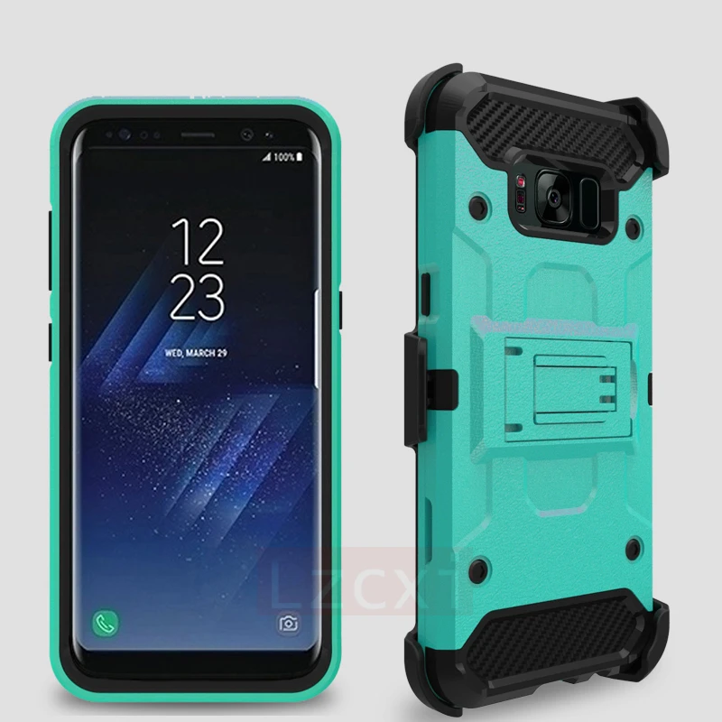 Роскошный 360 полноразмерный армированный чехол для Samsung S10 Plus E S9 S8 Note 10 9 8