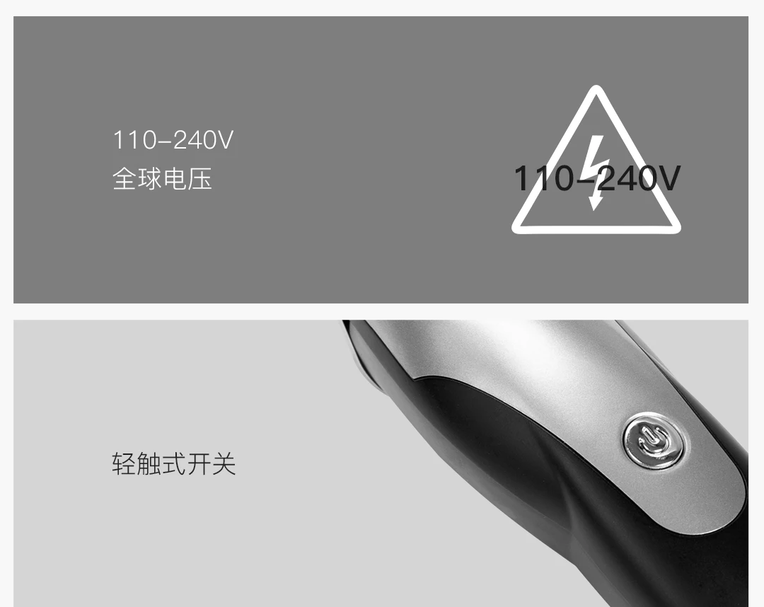 XIAOMI Mijia ENCHEN Hummingbird usb зарядка электрическая машинка для стрижки волос 10 Вт 110-220 В триммер для волос с 3 расческами для мужчин