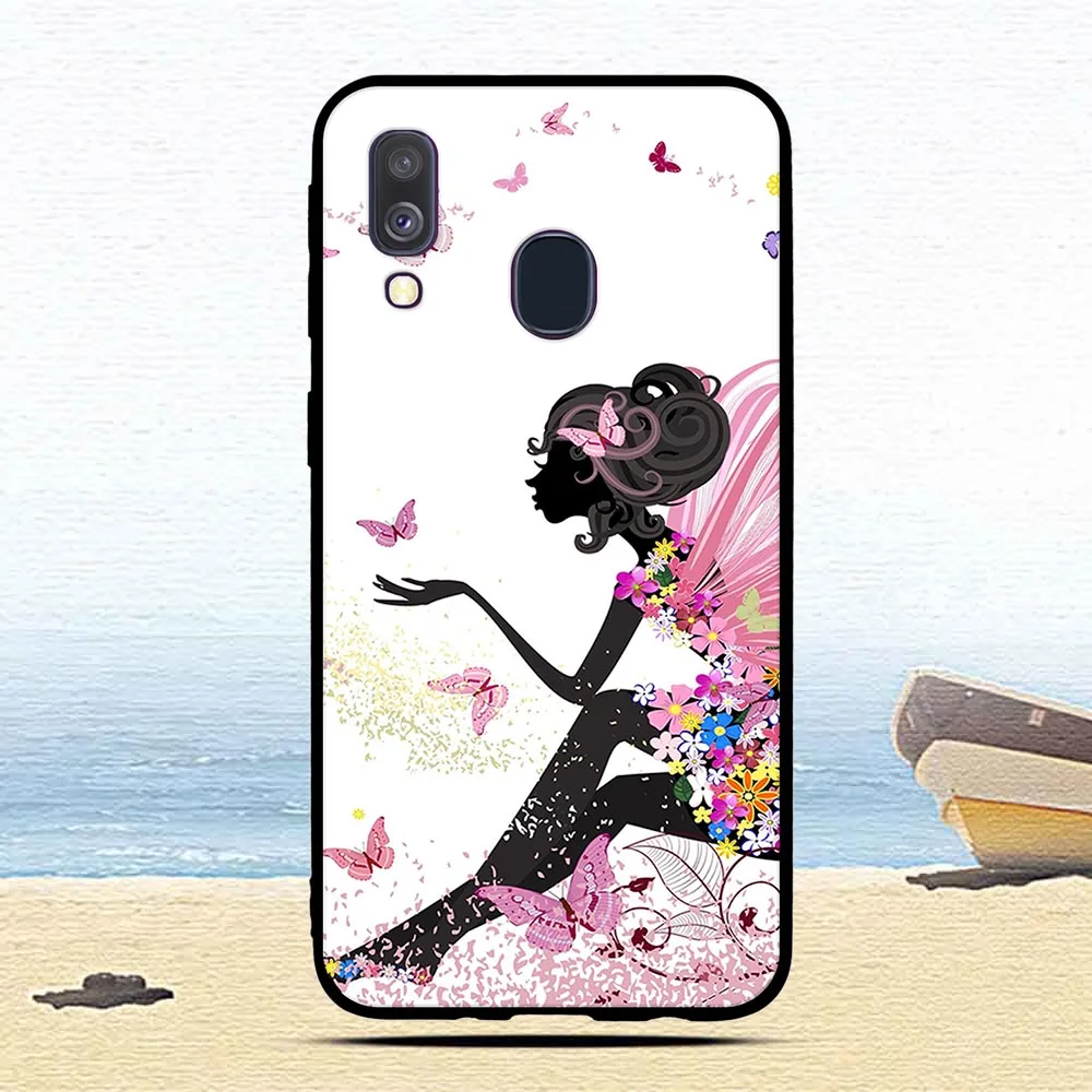 22 Цветной Модный Роскошный чехол для samsung Galaxy A40, Ультратонкий Мягкий ТПУ чехол, чехол для телефона, защитный чехол s fundas - Цвет: 22